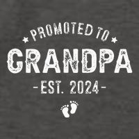 Promoted to Grandpa 2024 Soon to Be First Time Grandfather Vector Backpack