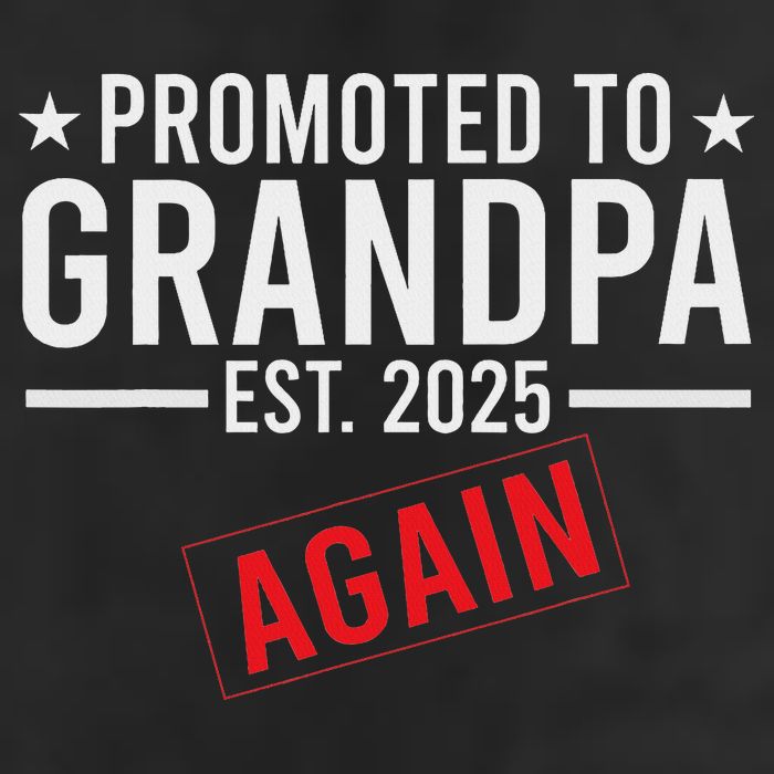 Promoted To Grandpa Again 2025 Baby Announcement Sibling Adult Drive Performance Visor