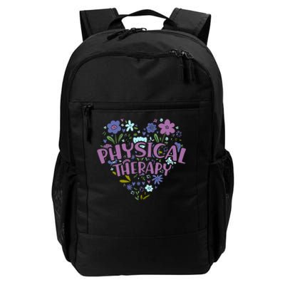 Physical Therapy Gift Love PT Physical Therapist Healthcare Daily Commute Backpack