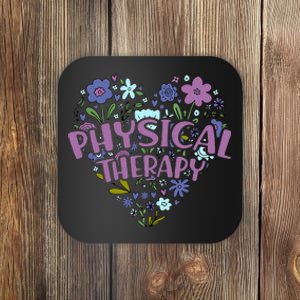 Physical Therapy Gift Love PT Physical Therapist Healthcare Coaster