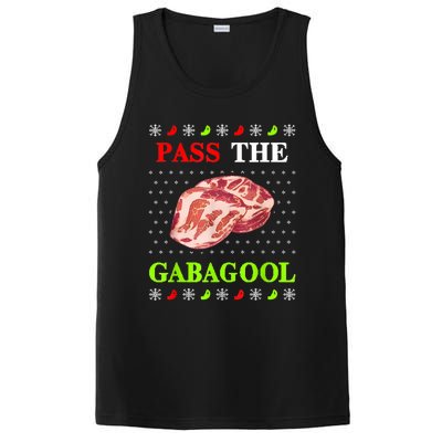 Pass The Gabagool Tacky Ugly Christmas PosiCharge Competitor Tank