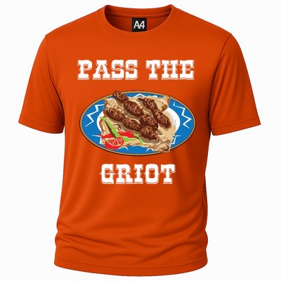 Pass The Griot Pikliz Haiti Thanks Giving Haitian Cooling Performance Crew T-Shirt