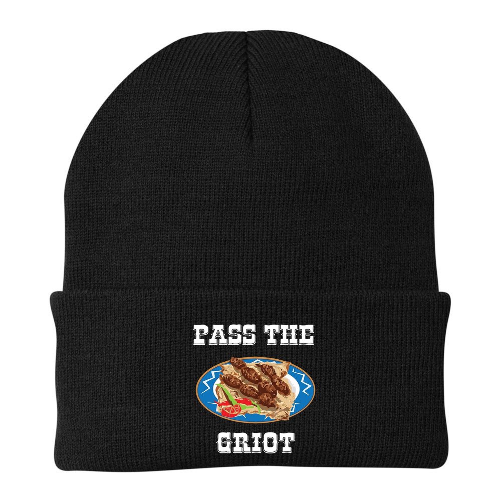 Pass The Griot Pikliz Haiti Thanks Giving Haitian Beanie