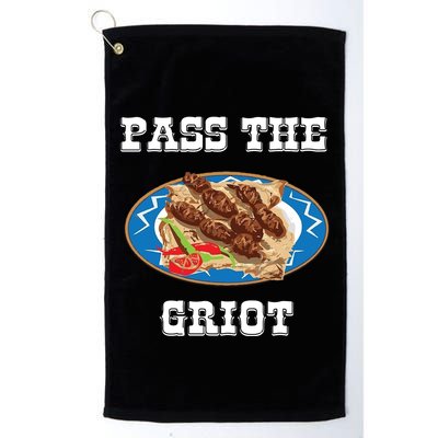 Pass The Griot Pikliz Haiti Thanks Giving Haitian Golf Towel