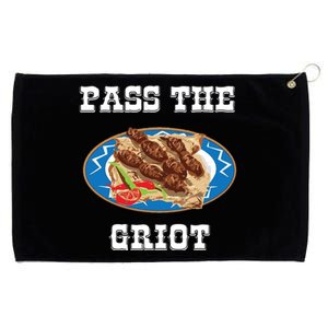 Pass The Griot Pikliz Haiti Thanks Giving Haitian Grommeted Golf Towel