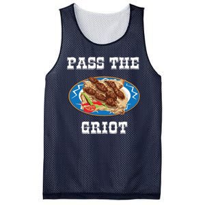 Pass The Griot Pikliz Haiti Thanks Giving Haitian Mesh Reversible Basketball Jersey Tank