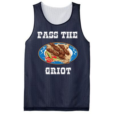 Pass The Griot Pikliz Haiti Thanks Giving Haitian Mesh Reversible Basketball Jersey Tank