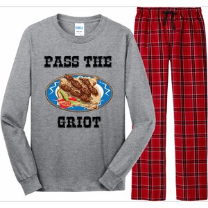 Pass The Griot Pikliz Haiti Thanks Giving Haitian Long Sleeve Pajama Set