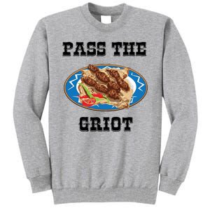 Pass The Griot Pikliz Haiti Thanks Giving Haitian Tall Sweatshirt