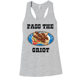 Pass The Griot Pikliz Haiti Thanks Giving Haitian Women's Racerback Tank