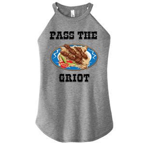 Pass The Griot Pikliz Haiti Thanks Giving Haitian Women's Perfect Tri Rocker Tank