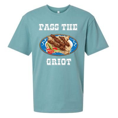 Pass The Griot Pikliz Haiti Thanks Giving Haitian Sueded Cloud Jersey T-Shirt