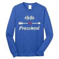 Preschool Teacher Gift First Day Of Preschool Meaningful Gift Long Sleeve Shirt