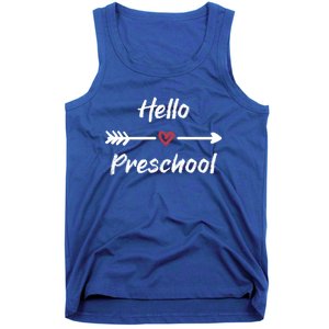 Preschool Teacher Gift First Day Of Preschool Meaningful Gift Tank Top