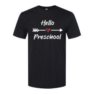 Preschool Teacher Gift First Day Of Preschool Meaningful Gift Softstyle CVC T-Shirt