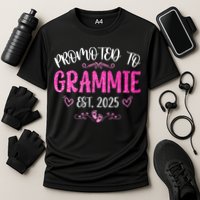 Promoted To Grammie Est 2025 Soon To Be Mom Mother's Day  Cooling Performance Crew T-Shirt