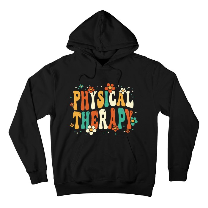 Physical Therapy Groovy Physical Therapist PT Hoodie