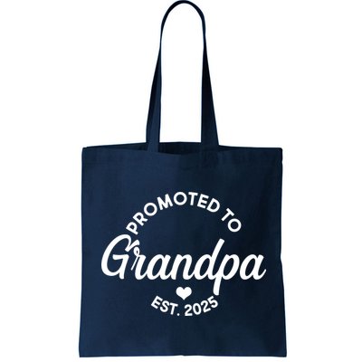 Promoted To Grandpa Est 2025 Bag