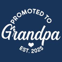 Promoted To Grandpa Est 2025 Toddler T-Shirt