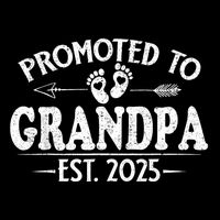 Promoted To Grandpa 2025 Grandpa Est 2025 Soon To Be Grandpa Cooling Performance Crew T-Shirt