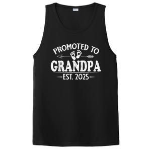 Promoted To Grandpa 2025 Grandpa Est 2025 Soon To Be Grandpa PosiCharge Competitor Tank