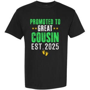 Promoted To Great Cousin 2025 IM Going To Be A Cousin 2025 Garment-Dyed Heavyweight T-Shirt