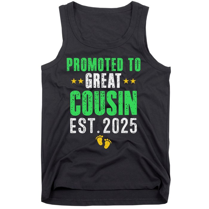 Promoted To Great Cousin 2025 IM Going To Be A Cousin 2025 Tank Top