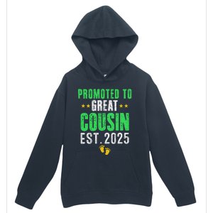 Promoted To Great Cousin 2025 IM Going To Be A Cousin 2025 Urban Pullover Hoodie