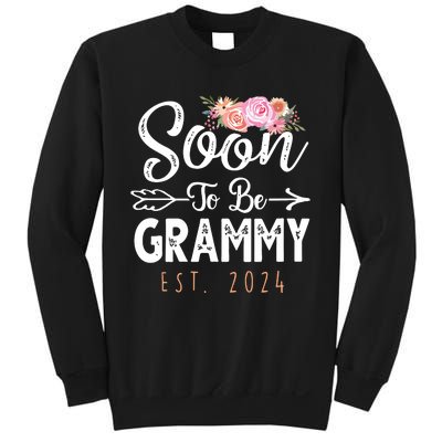 Promoted To Grammy 2024 Mothers Day Soon To Be Grandma 2024 Sweatshirt