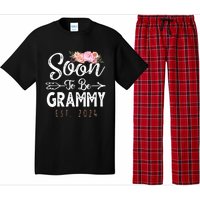 Promoted To Grammy 2024 Mothers Day Soon To Be Grandma 2024 Pajama Set