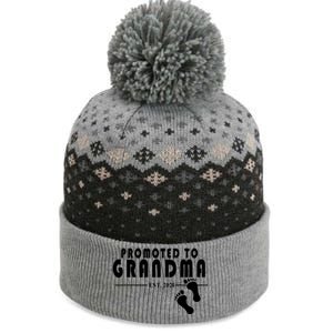 Promoted To Grandma Established 2024 The Baniff Cuffed Pom Beanie