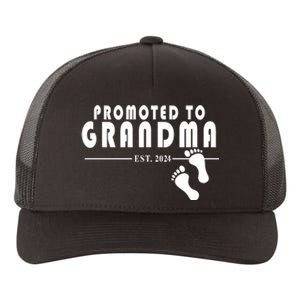 Promoted To Grandma Established 2024 Yupoong Adult 5-Panel Trucker Hat