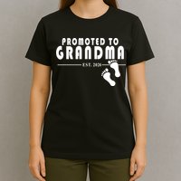 Promoted To Grandma Established 2024 T-Shirt