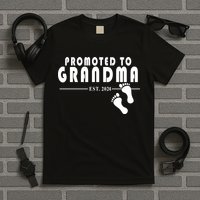 Promoted To Grandma Established 2024 T-Shirt