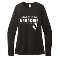 Promoted To Grandma Established 2024 Womens CVC Long Sleeve Shirt