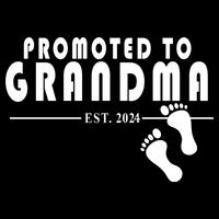 Promoted To Grandma Established 2024 Wool Snapback Cap