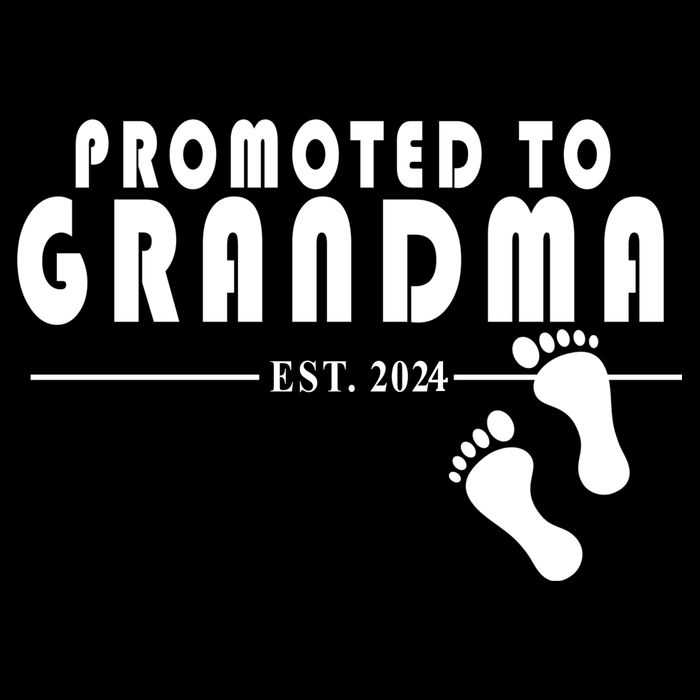 Promoted To Grandma Established 2024 Wool Snapback Cap