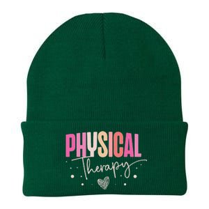 Physical Therapy Groovy Physical Therapist PT Knit Cap Winter Beanie