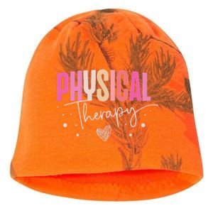 Physical Therapy Groovy Physical Therapist PT Kati - Camo Knit Beanie