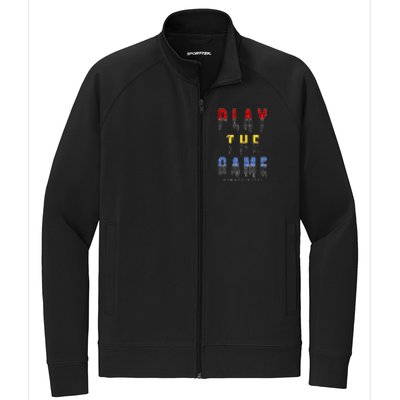 Play The Game Stretch Full-Zip Cadet Jacket