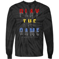 Play The Game Tie-Dye Long Sleeve Shirt