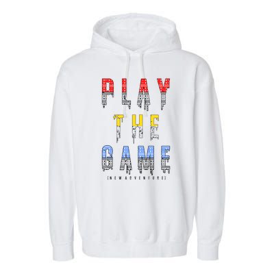 Play The Game Garment-Dyed Fleece Hoodie