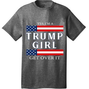 Proud Trump Girl Vote America Flag Gift T-Shirt