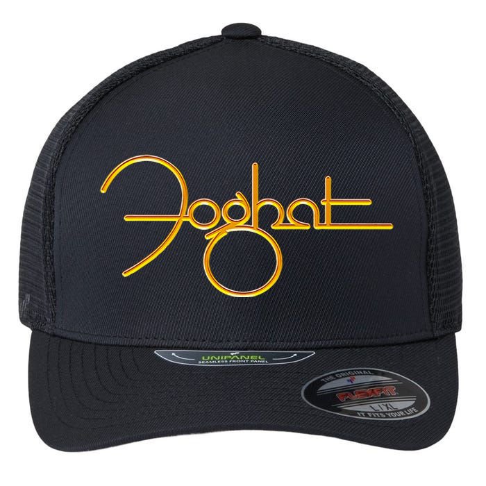 Perfect Typography Gold Text Styles By Name Band Flexfit Unipanel Trucker Cap