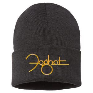 Perfect Typography Gold Text Styles By Name Band Sustainable Knit Beanie