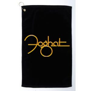 Perfect Typography Gold Text Styles By Name Band Platinum Collection Golf Towel