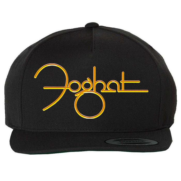 Perfect Typography Gold Text Styles By Name Band Wool Snapback Cap