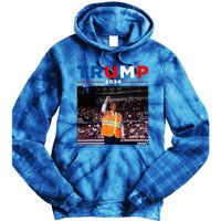 President Trump Garbage Truck Worker Vest Maga 2025 Tie Dye Hoodie