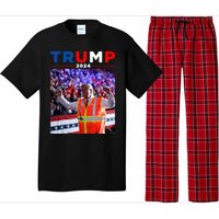 President Trump Garbage Truck Worker Vest Maga 2025 Pajama Set