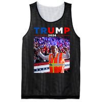 President Trump Garbage Truck Worker Vest Maga 2025 Mesh Reversible Basketball Jersey Tank